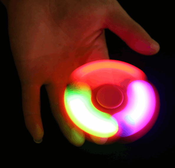 Fidget Spinner Led Lights Batteries Included