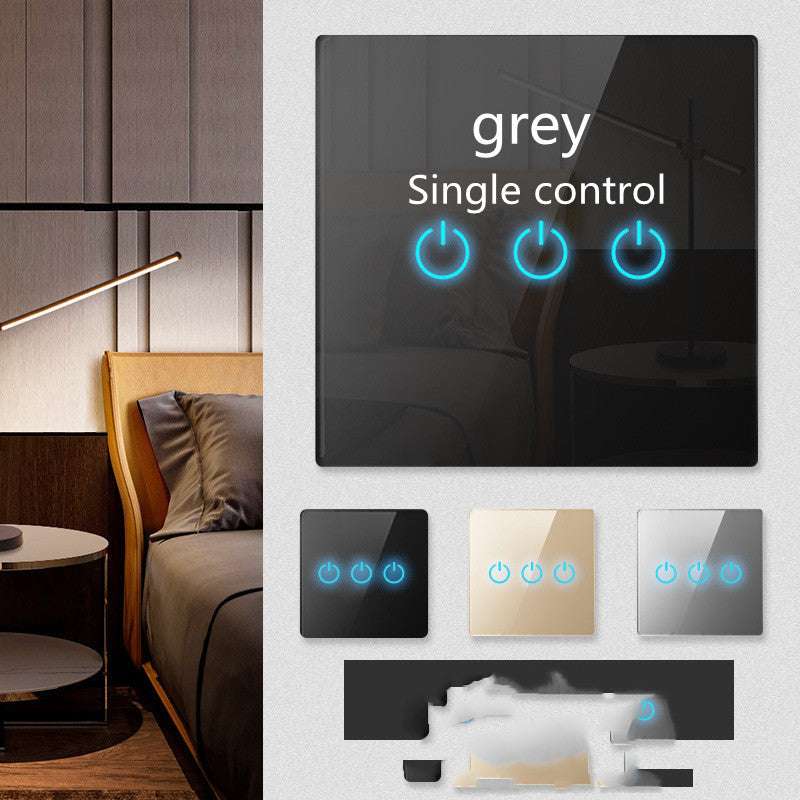 Wall touch screen sensor switch