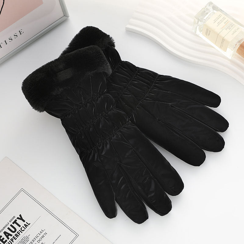 Winter Fleece-lined Thickened Touch Screen Gloves - globaltradeleader