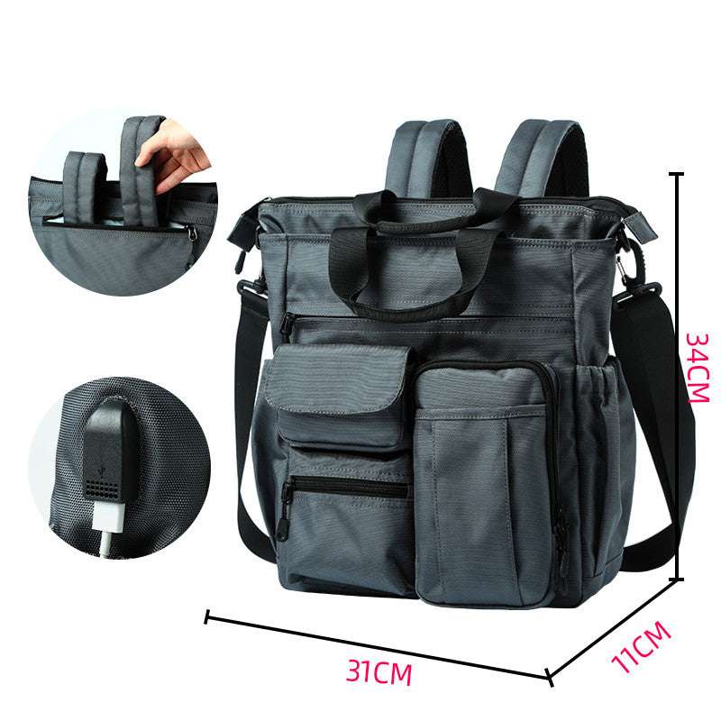 Men's Multifunctional Individual Shoulder Casual Messenger Bag