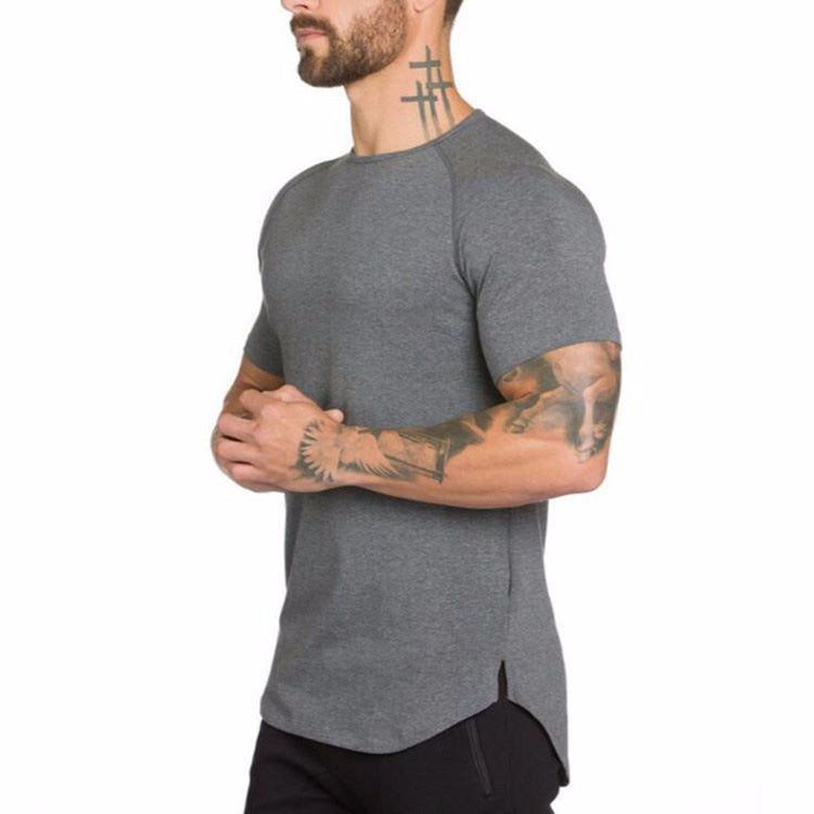 Fitness Men's Long Breathable Sports T-shirt Trend - globaltradeleader