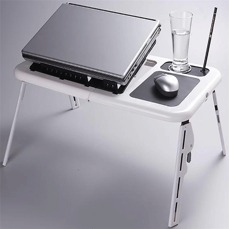 Multifunctional Folding Table With Fan Computer Desk - globaltradeleader