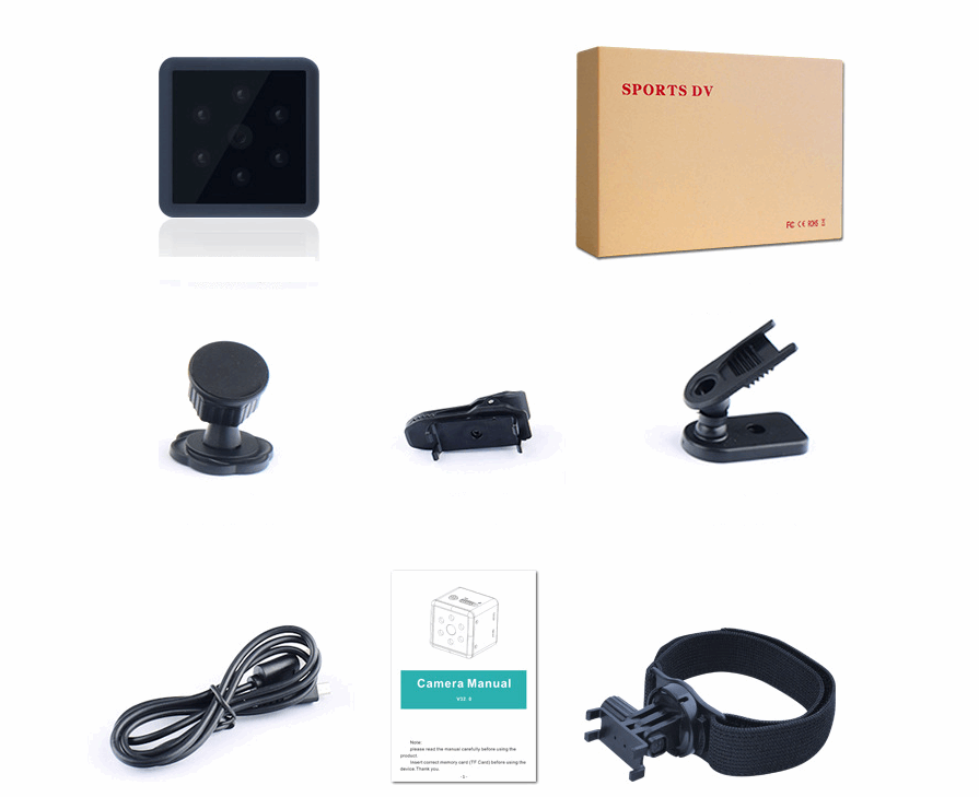 Portable sports camera