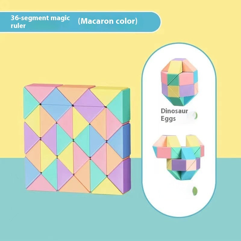 Glass Rubik's Snake Full Set Detachable Toys - globaltradeleader