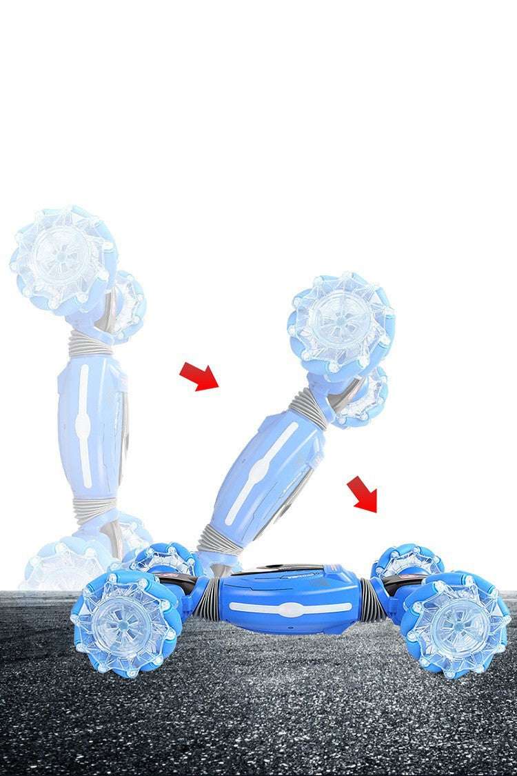 Climbing double-sided toy car