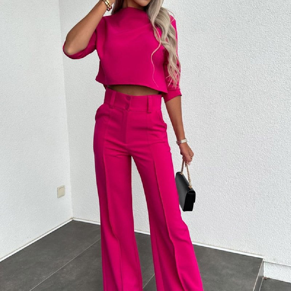 Fashion Tops High Waist Wide Leg - globaltradeleader