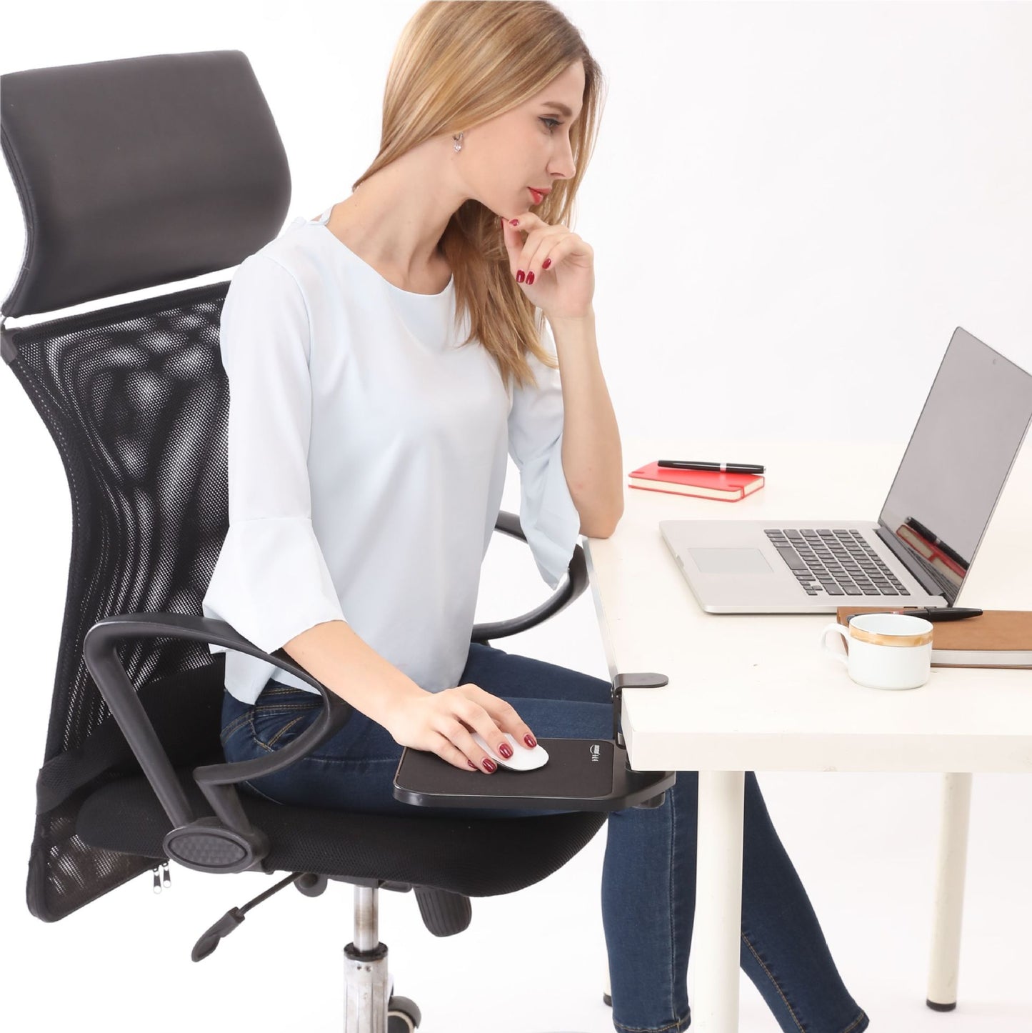 360-degree rotating design new computer hand rest table hanging - globaltradeleader