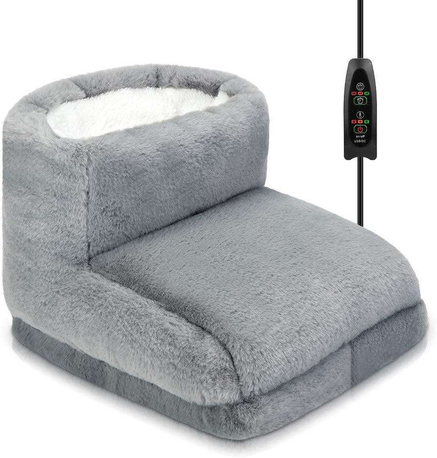 High-top Foot Warmer Usb Electric Heating Shoes - globaltradeleader