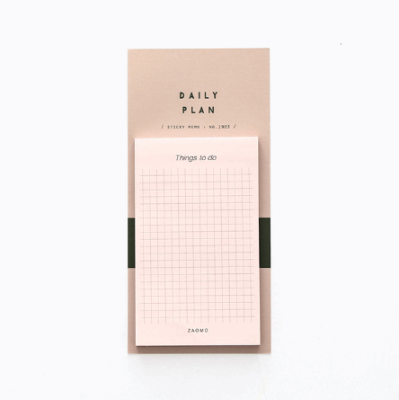 Schedule planning notes