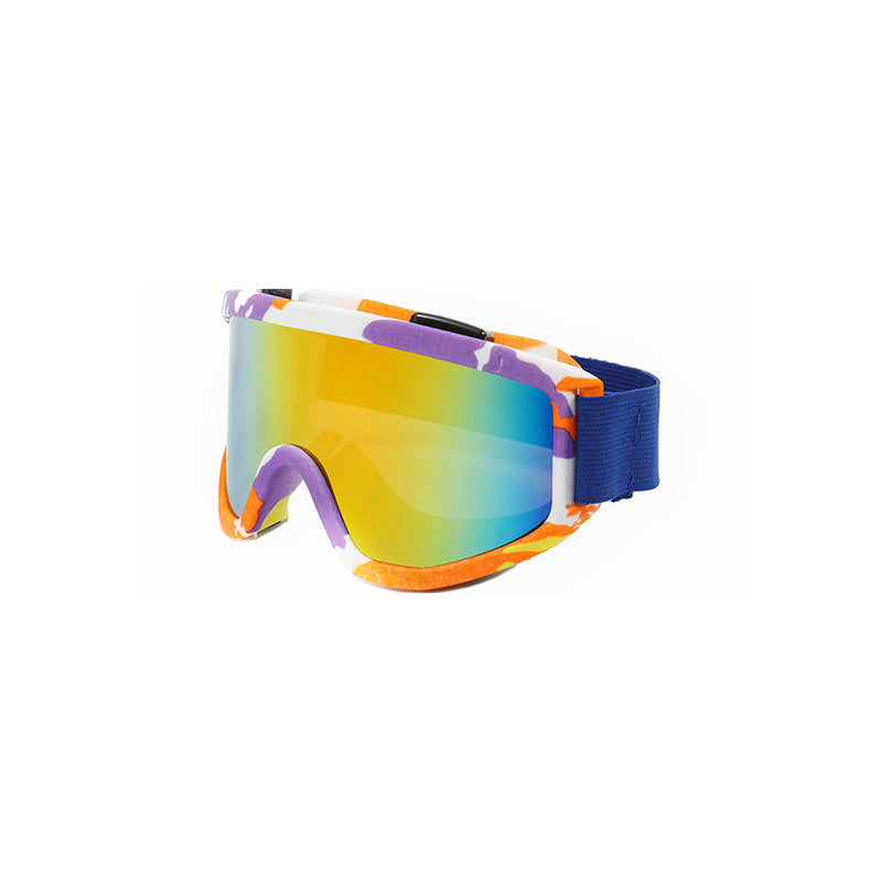 Large-frame Sand-proof Colorful Polarized Sports Glasses