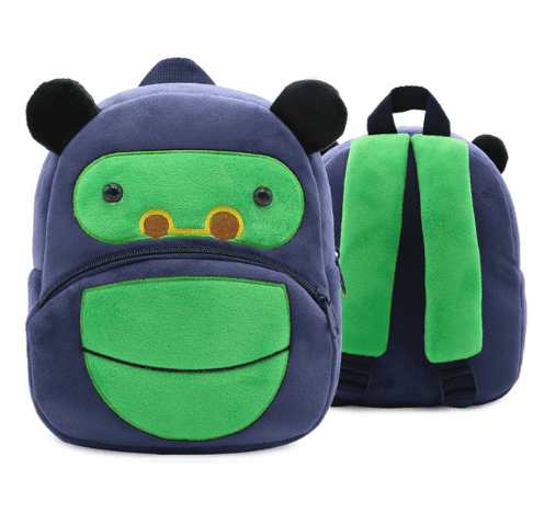 Children School Backpack Cartoon Rainbow  Design Soft Plush Material For Toddler Baby Girls Kindergarten Kids School Bags