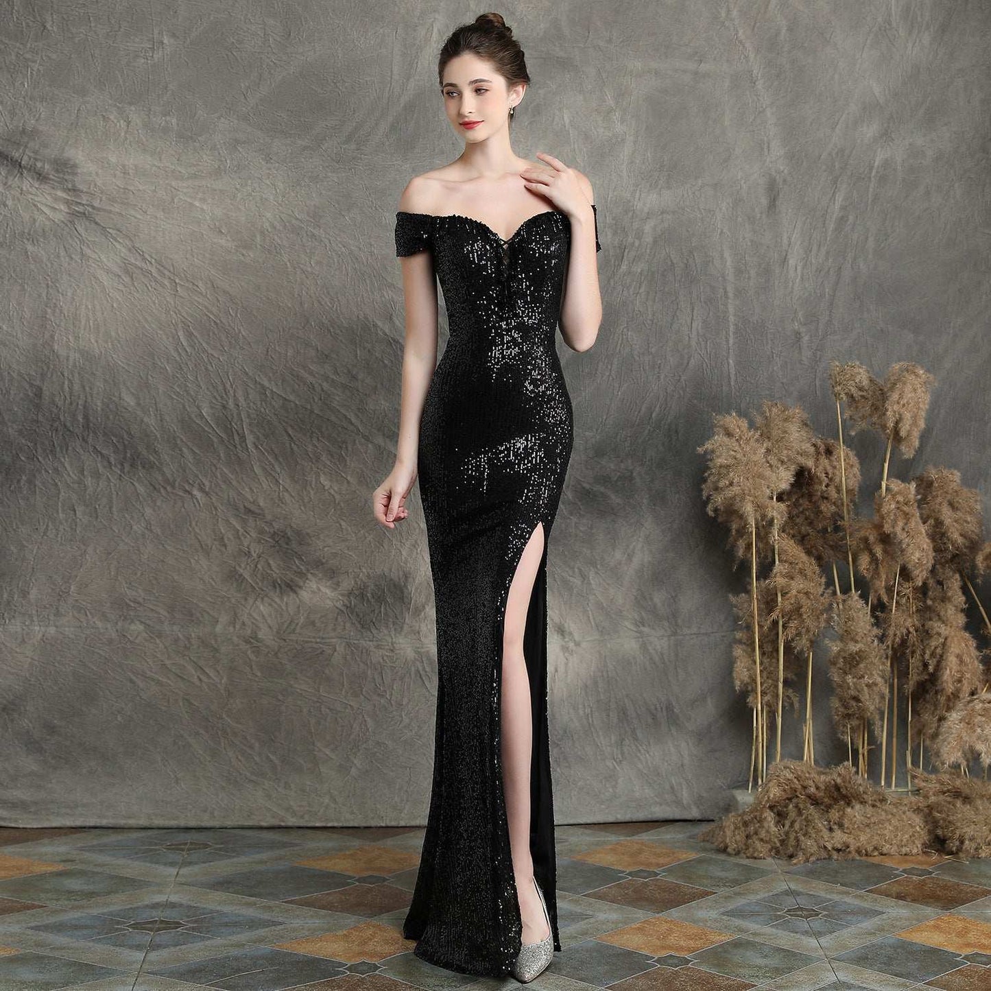 Dream Socialite Gathering Party Evening Dress Toast Clothing - globaltradeleader