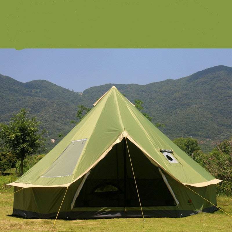 Yurt Tent Outdoor Camping Pyramid Chimney Sunscreen - globaltradeleader