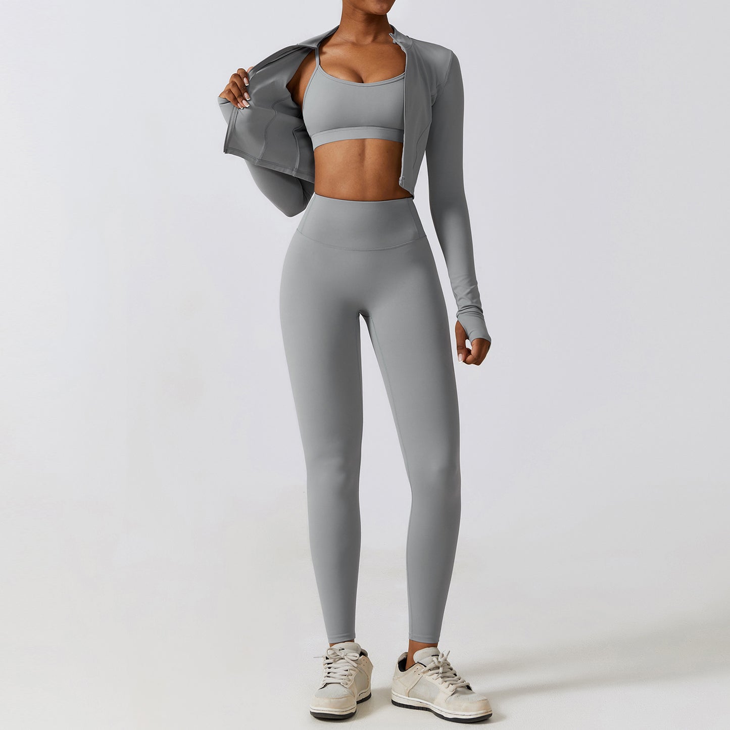 Skinny Yoga Clothes Nude Feel Quick-drying Sports Suit - globaltradeleader