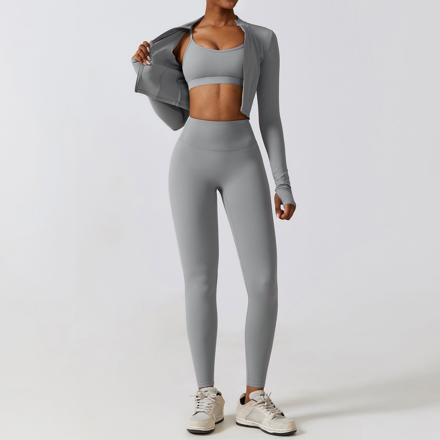 Skinny Yoga Clothes Nude Feel Quick-drying Sports Suit - globaltradeleader
