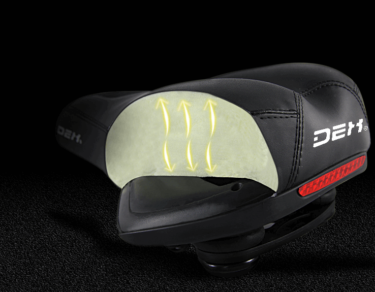 Bicycle seat cushion