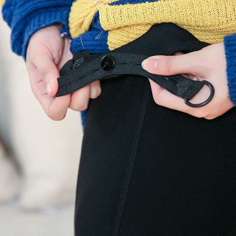 Winter Velvet Maternity Leggings Pants For Pregnant Women Warm Maternity Clothes Thickening Pregnancy Trousers Clothing - globaltradeleader