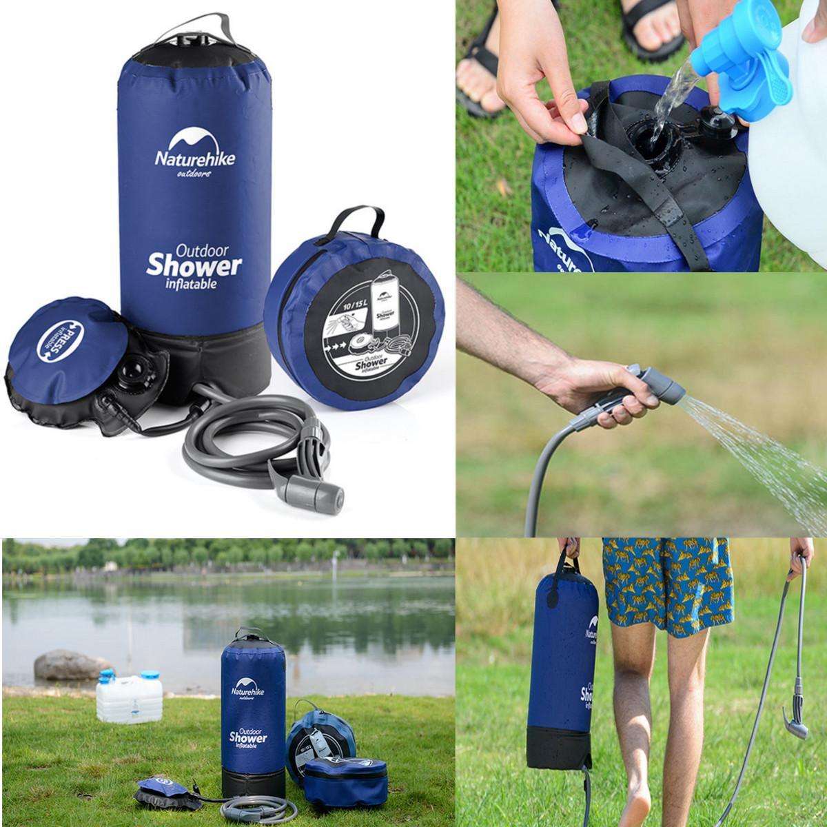 Outdoor Shower Bag Camping Folding Shower - globaltradeleader