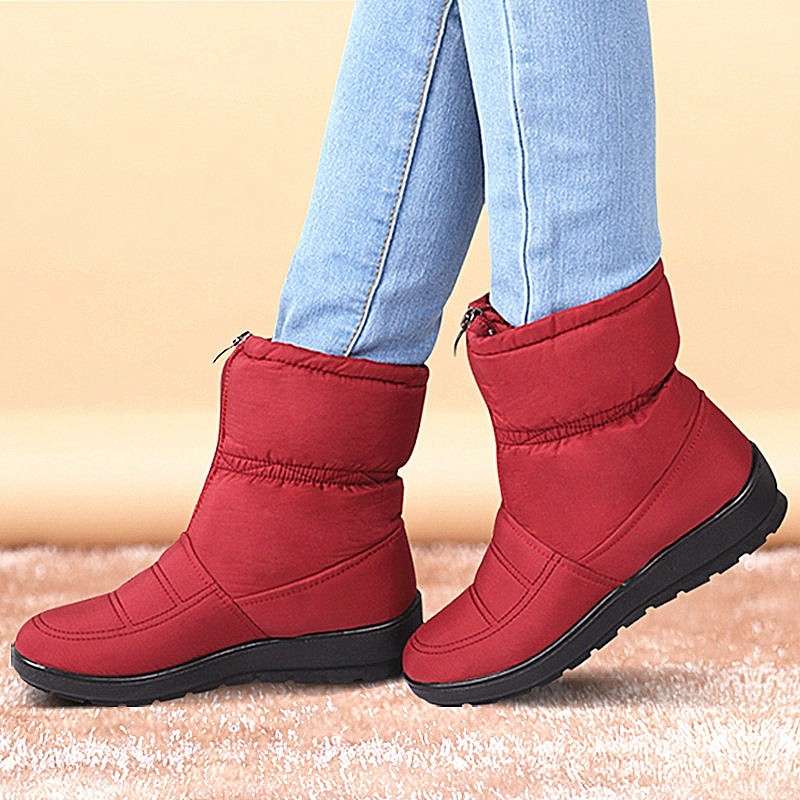 Winter boots ladies shoes thick women snow boots - globaltradeleader