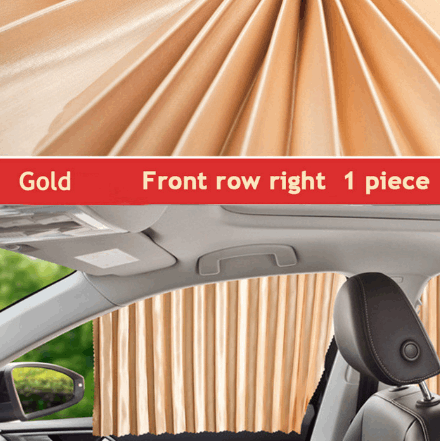 Magnetic Car Curtains Window Shade for Side Windows Baby Sun Shade Protection Adjustable Foldable Car Accessories