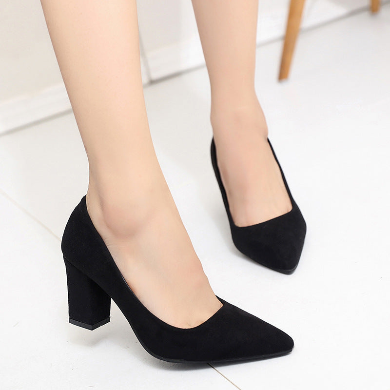 Korean Pointed Women's Shallow Mouth Shoes - globaltradeleader