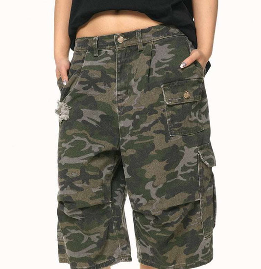 American Camouflage Workwear Shorts - globaltradeleader