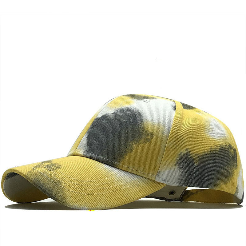 Tie-dye Baseball Peaked Cap Outdoor Casual Sun-proof Hat - globaltradeleader