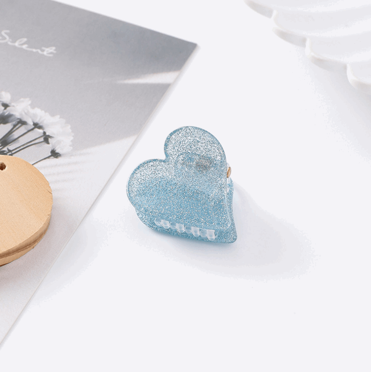 Japanese Dream Girl Heart Beadsflash Powder Star Clips Mini Love