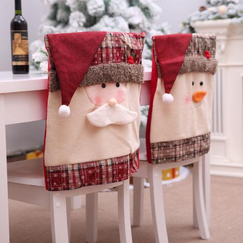 High quality Christmas Chairs Set Christmas goods table decorated Christmas hat in large quantities - globaltradeleader