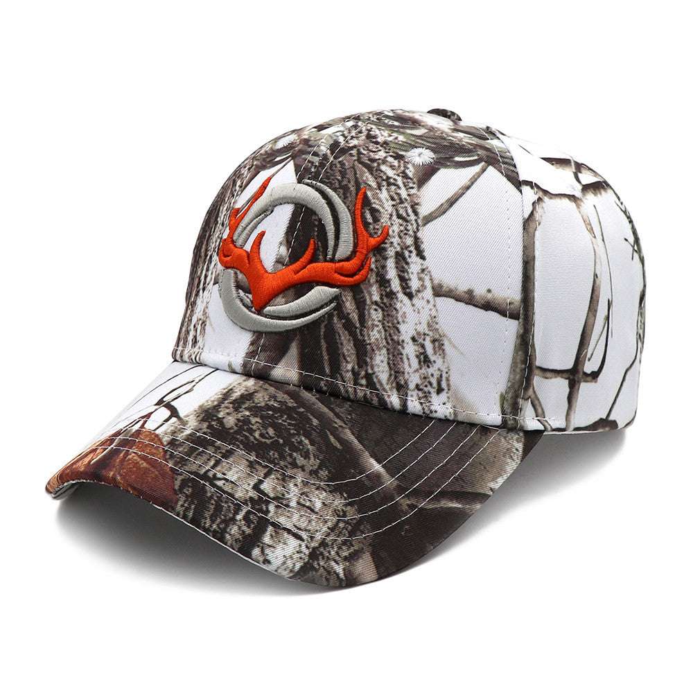 Little elk hunting baseball cap animal embroidery camouflage cap - globaltradeleader