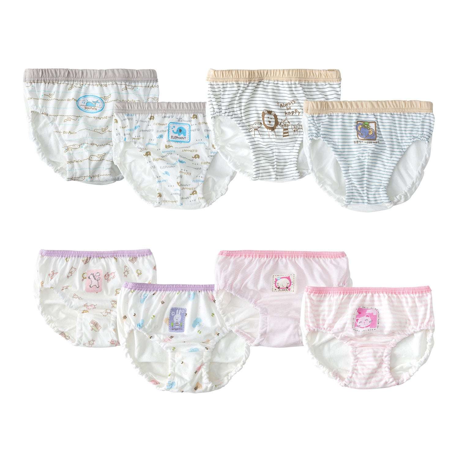 Infant children's cotton panties baby bread panties