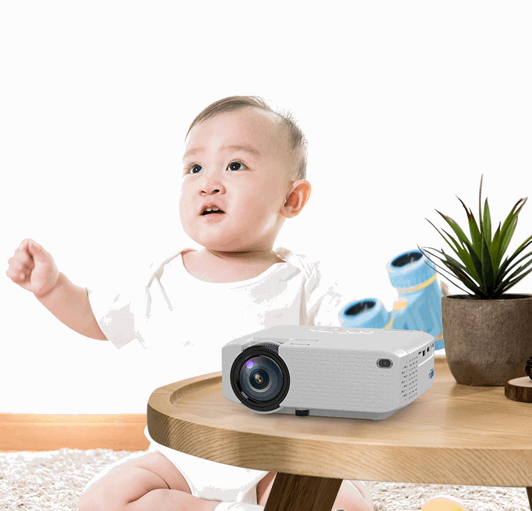 Mini portable home mini projector