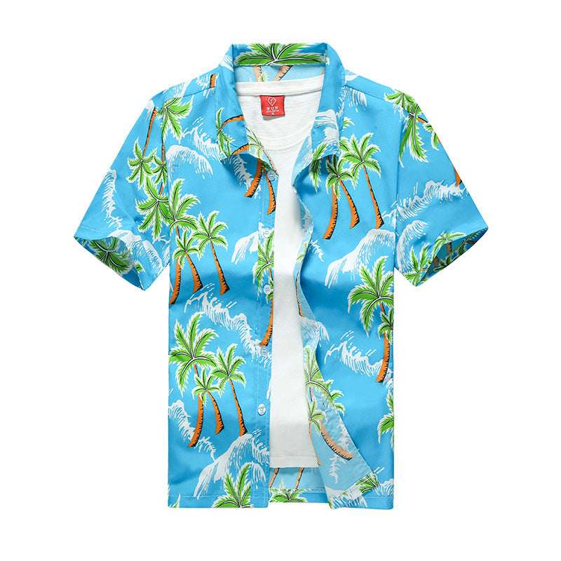 Hawaiian print shirt - globaltradeleader