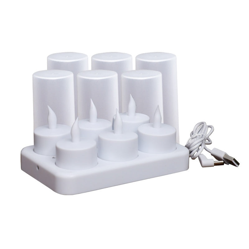 Confession Atmosphere Long Endurance Led Rechargeable Candle Light - globaltradeleader