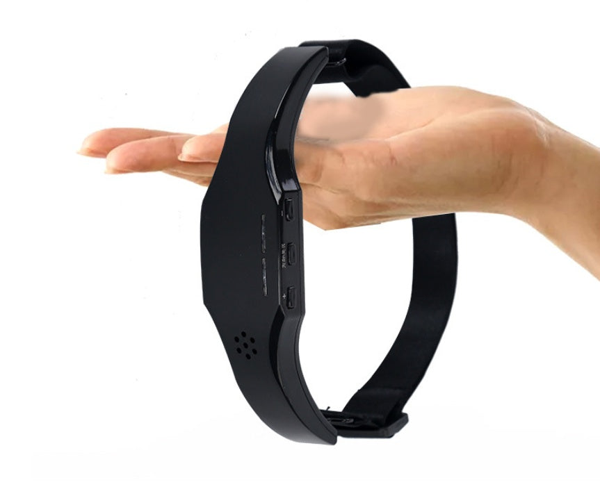 Head Massager Wireless Stress Relief Brain Massage Helmet Unisex Sleep Therapy Device - globaltradeleader