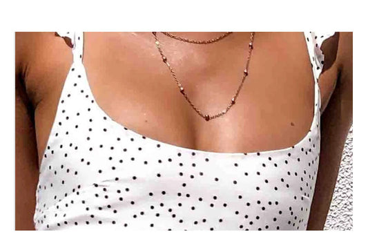 Frilled Backless Sexy Lace-Up Beach Skirt Dress Women - globaltradeleader