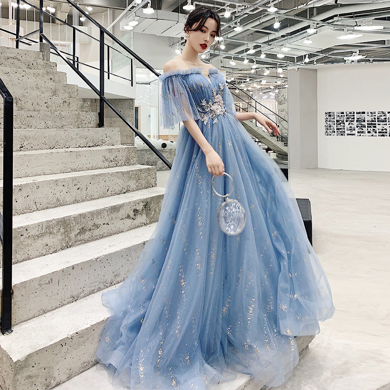 Temperament Fairy Student Dream Forest Evening Dress - globaltradeleader