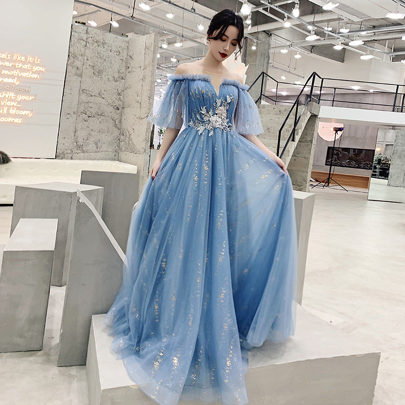 Temperament Fairy Student Dream Forest Evening Dress - globaltradeleader