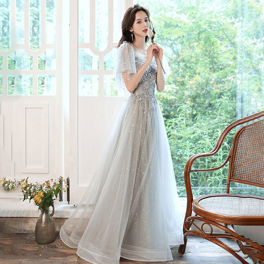 Evening dress is a light and luxurious dress for a banquet - globaltradeleader