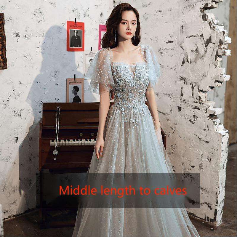 Evening dress is a light and luxurious dress for a banquet - globaltradeleader