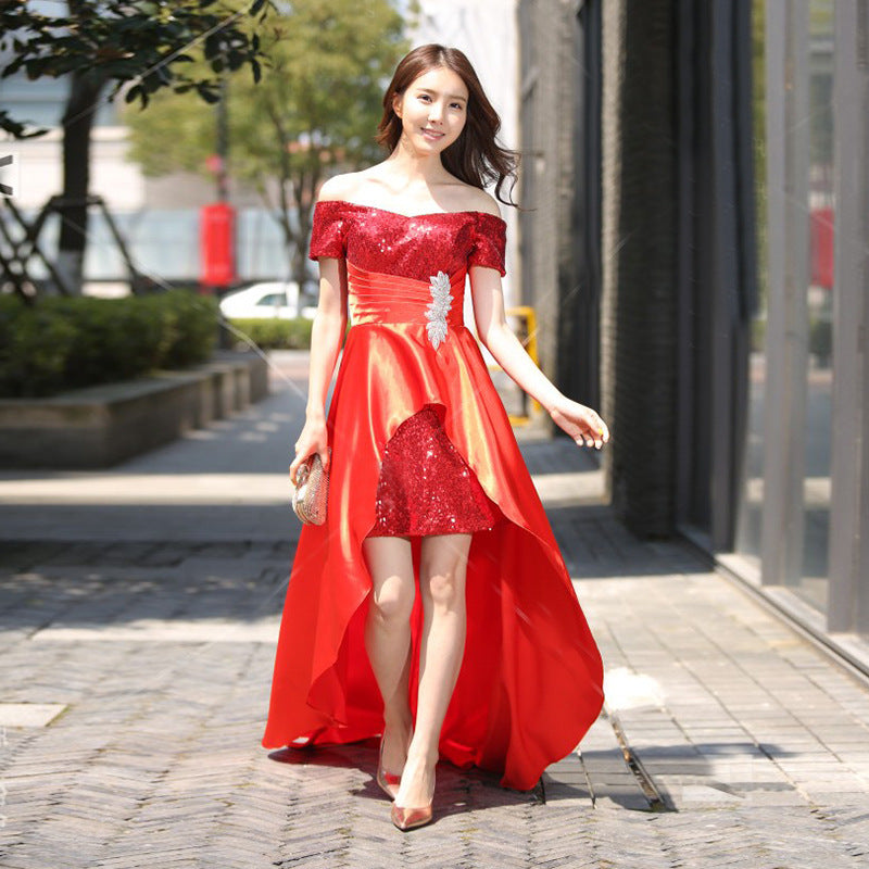 Ladies Banquet Summer Ladies Temperament Dress - globaltradeleader