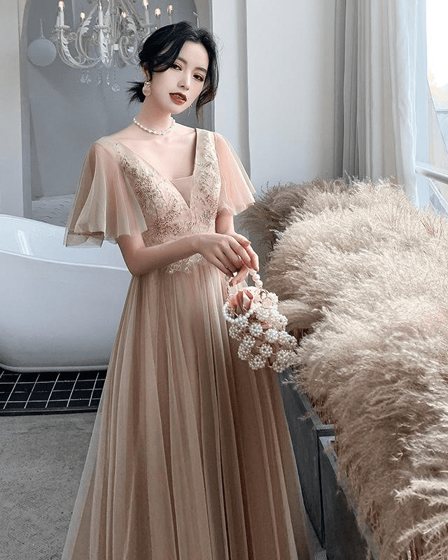 Summer Sister Group Wedding Korean Evening Dress - globaltradeleader