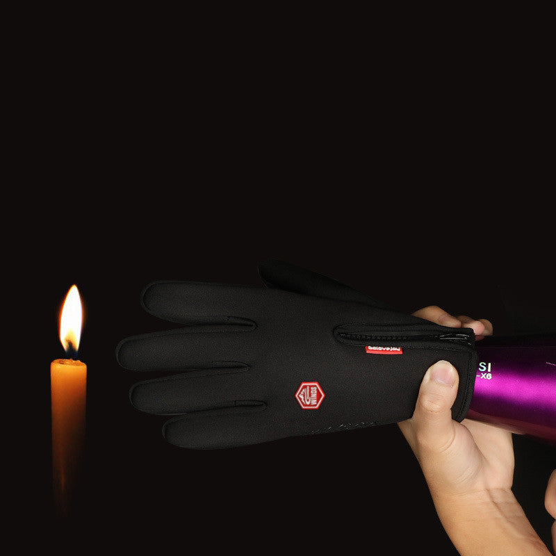 Cycling Male Winter Touch Screen Windproof Female Zipper Sports To Keep Warm - globaltradeleader