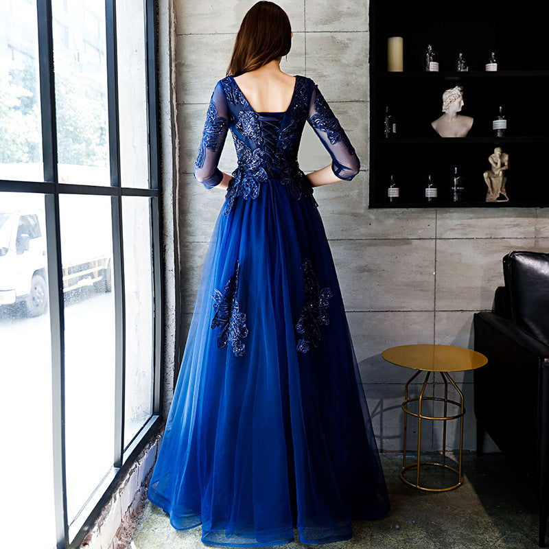 Royal blue dress - globaltradeleader