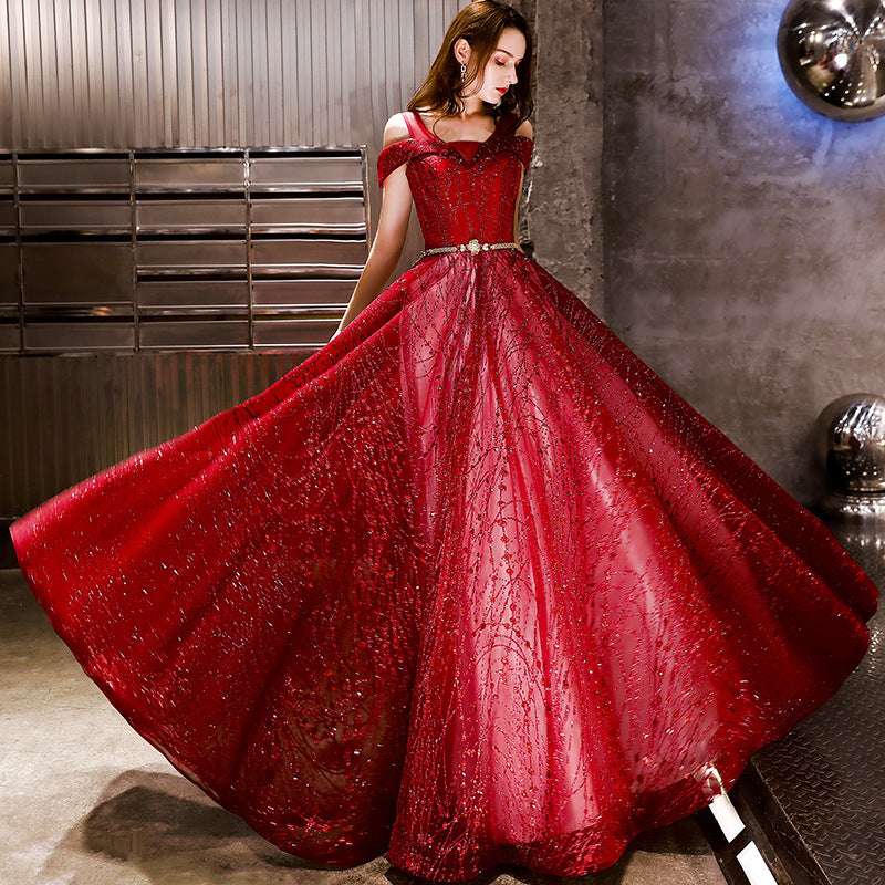 Noble And Elegant Long Evening Dress - globaltradeleader
