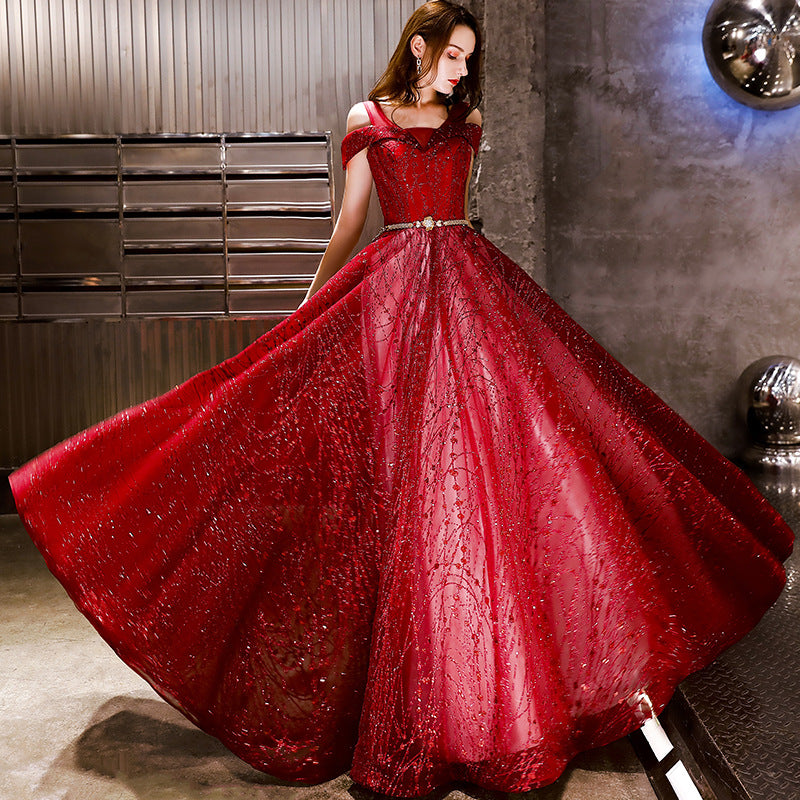 Noble And Elegant Long Evening Dress - globaltradeleader