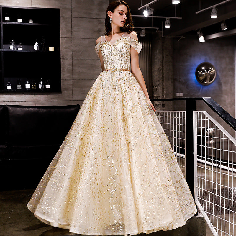 Noble And Elegant Long Evening Dress - globaltradeleader