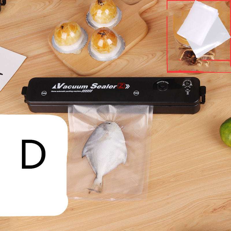 Portable Plastic Packaging Machine, Small Household Preservation, Automatic Vacuuming - globaltradeleader