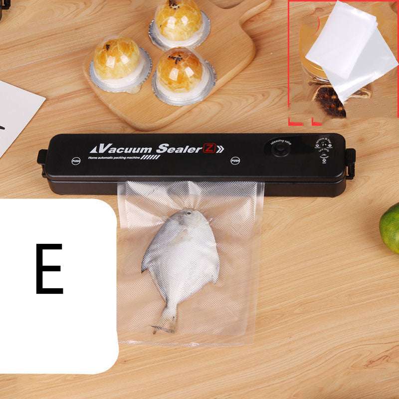 Portable Plastic Packaging Machine, Small Household Preservation, Automatic Vacuuming - globaltradeleader