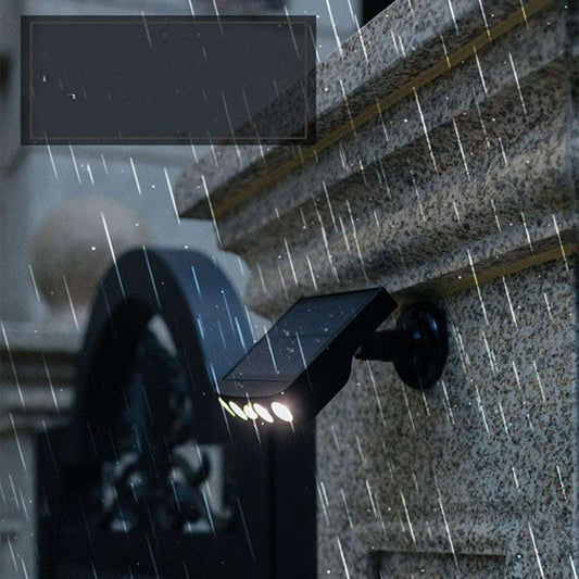 Rural Garden Villa Lighting Imitation Monitoring, Thief Induction Wall Lamp - globaltradeleader